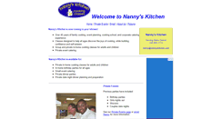 Desktop Screenshot of nannyskitchen.com